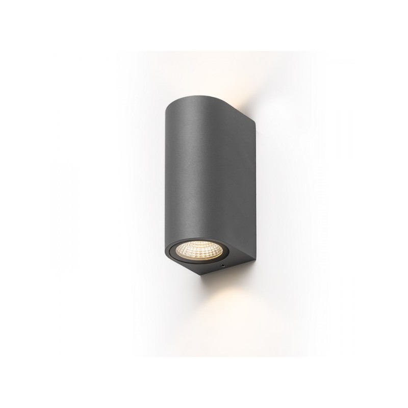 RENDL ZACK II  antracitová  230V LED 2x3W 58° IP54  3000K R12022