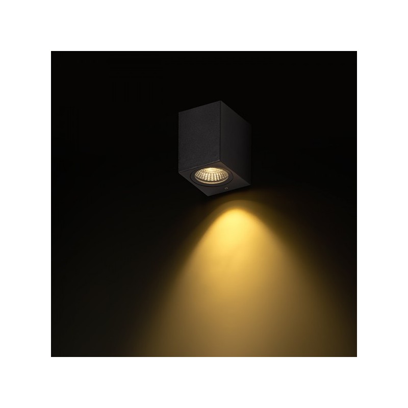 RENDL KUBI I  antracitová  230V LED 3W 56° IP54  3000K R12021