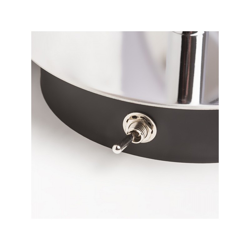 RENDL BROADWAY nástenná biela chróm 230V LED E27 15W R11985