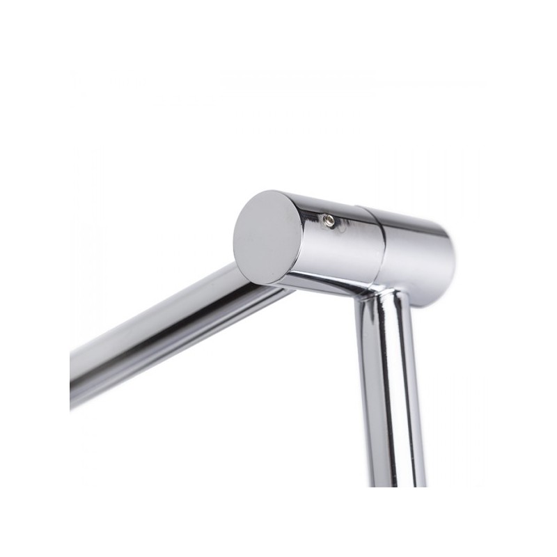 RENDL BROADWAY závesná s ramenom biela chróm 230V E27 42W R11978