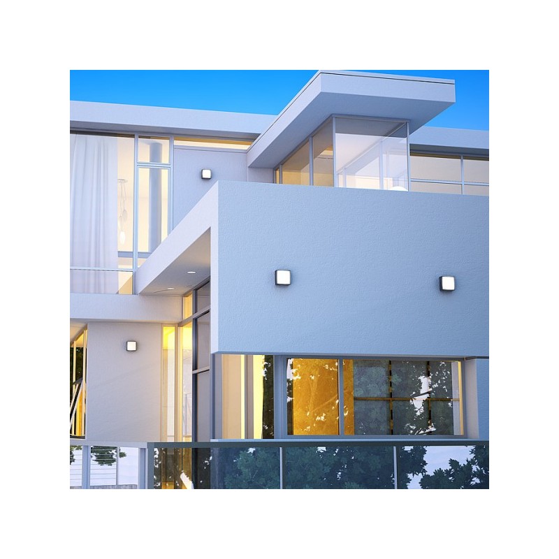 RENDL BONO prisadená antracitová  230V LED 4W IP65  3000K R11967