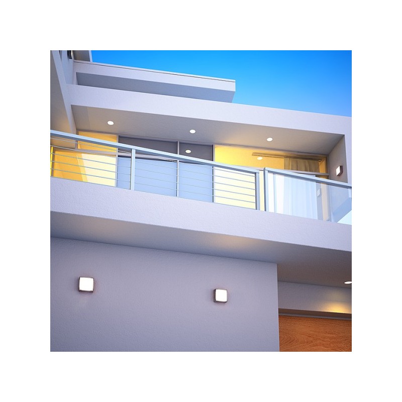 RENDL BONO prisadená antracitová  230V LED 4W IP65  3000K R11967
