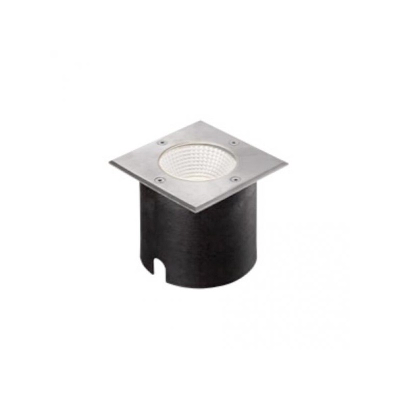 RENDL RIZZ SQ 125   nerez 230V LED 7W 41° IP67  3000K R11962