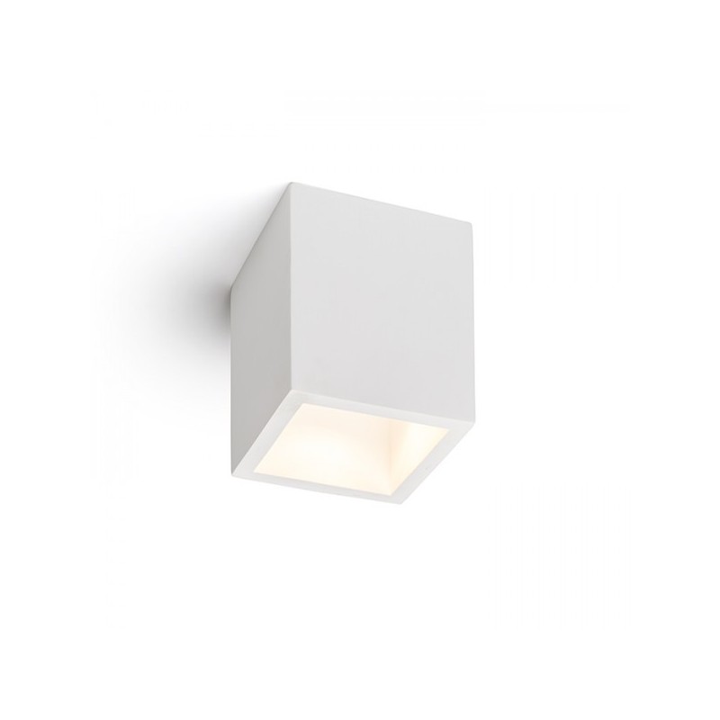 RENDL JACK SQ stropná  sadrová 230V LED GU10 15W R11957