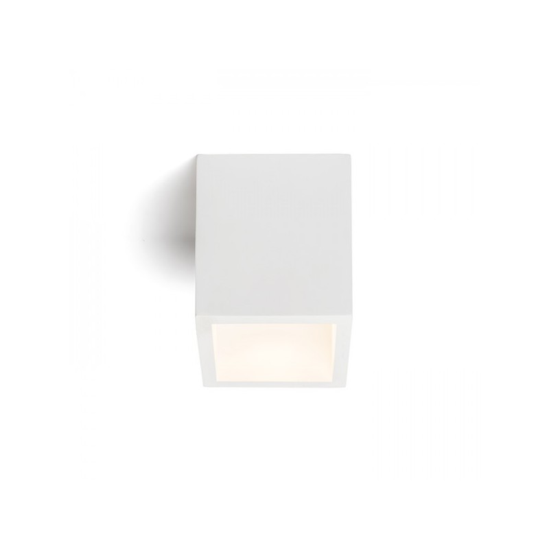 RENDL JACK SQ stropná  sadrová 230V LED GU10 15W R11957