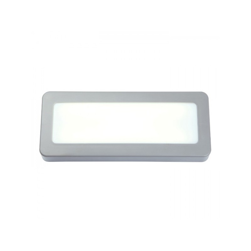 RENDL RENO SQ DR prisadená sivá  230V LED 5W IP65  3000K R11951