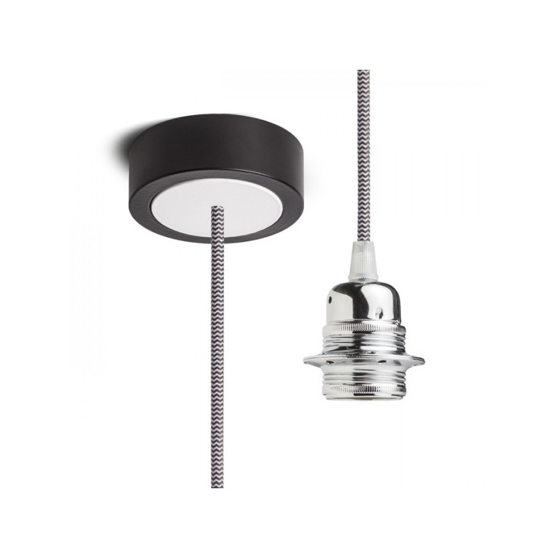 RENDL HEX závesná sada ČZ+Č/BK+CHO+BK1   230V E27 28W R11915