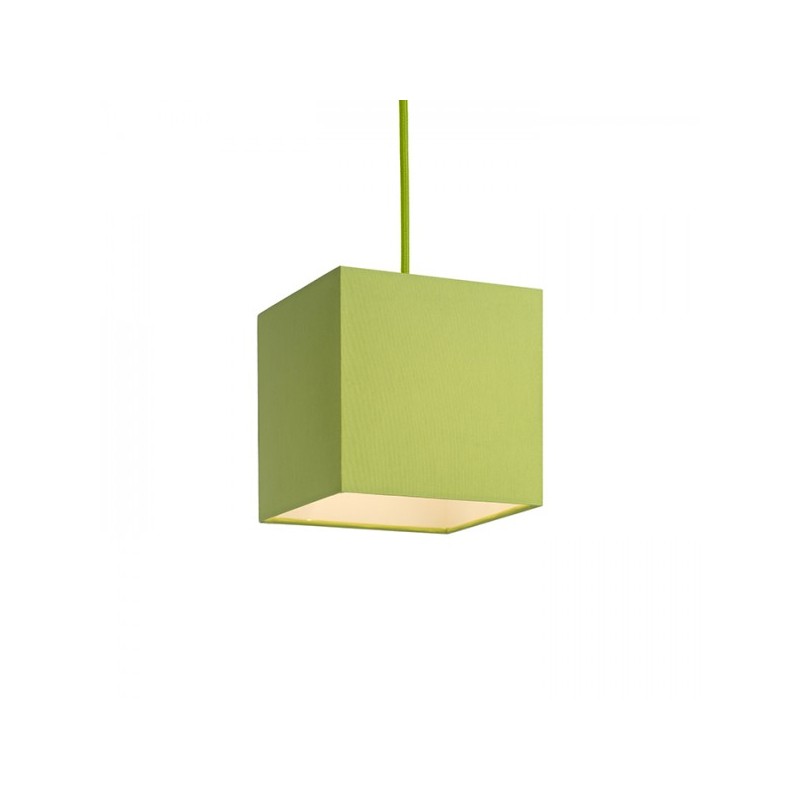 RENDL TEMPO 15/15 tienidlo  Chintz limetková/biele PVC  max. 28W R11819