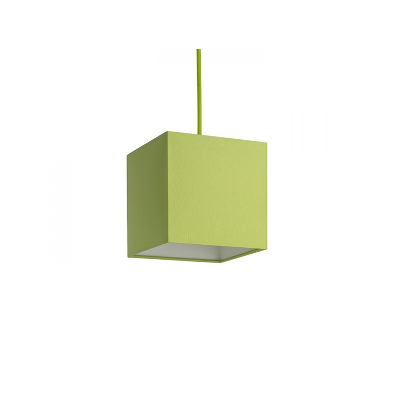 RENDL TEMPO 15/15 tienidlo  Chintz limetková/biele PVC  max. 28W R11819