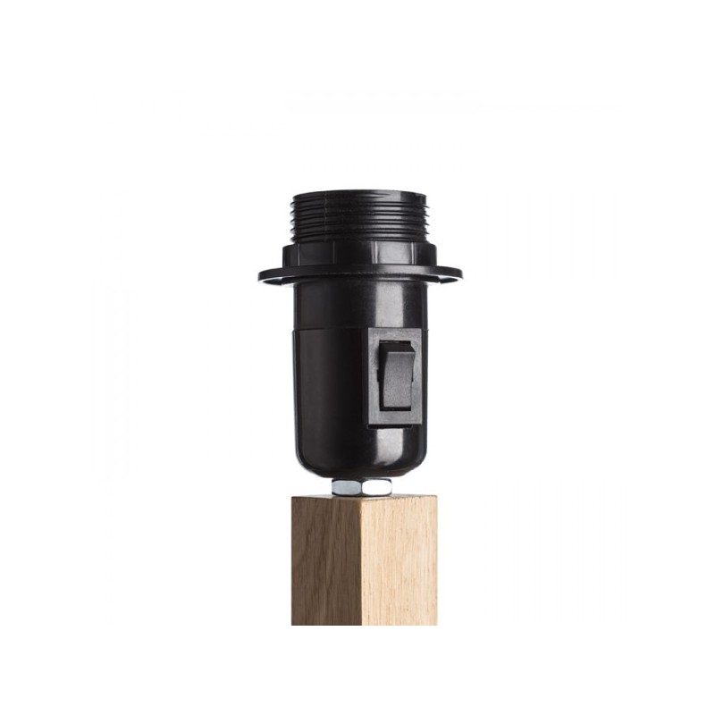 RENDL WOODY stolný podstavec  dub 230V E27 25W R11791