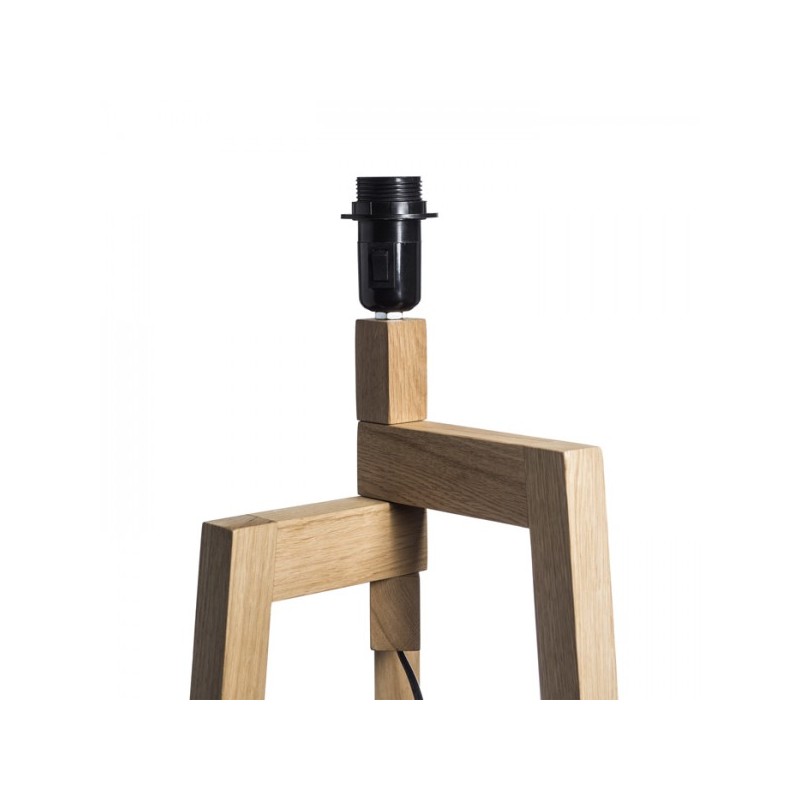 RENDL WOODY stolný podstavec  dub 230V E27 25W R11791