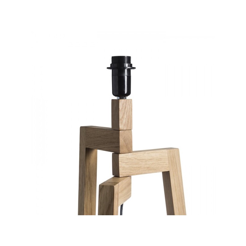 RENDL WOODY stolný podstavec  dub 230V E27 25W R11791
