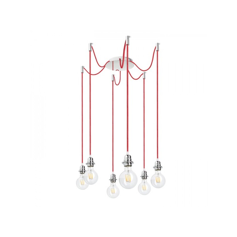 RENDL KOMBIX 6 závesná sada CHZ+ČEK+CHO   230V E27 6x28W R11786