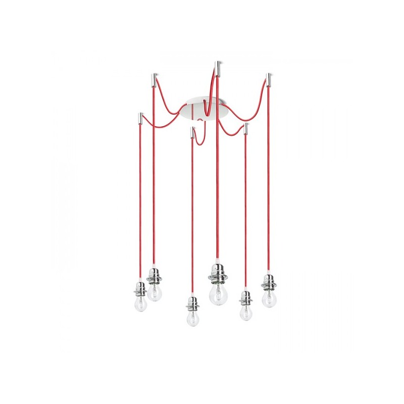 RENDL KOMBIX 6 závesná sada CHZ+ČEK+CHO   230V E27 6x28W R11786