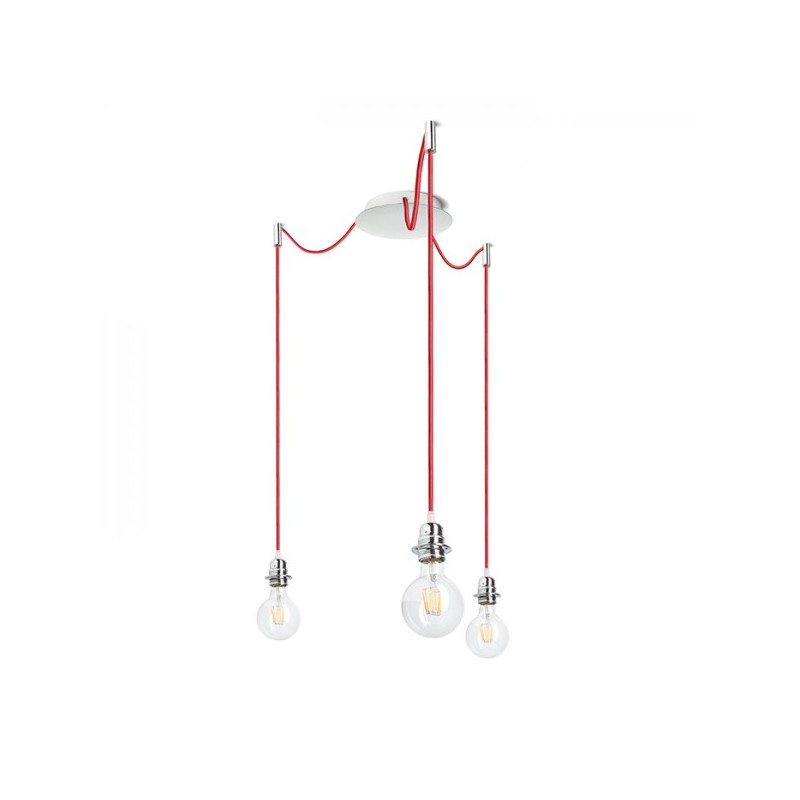 RENDL KOMBIX 3 závesná sada CHZ+ČEK+CHO   230V E27 3x28W R11785