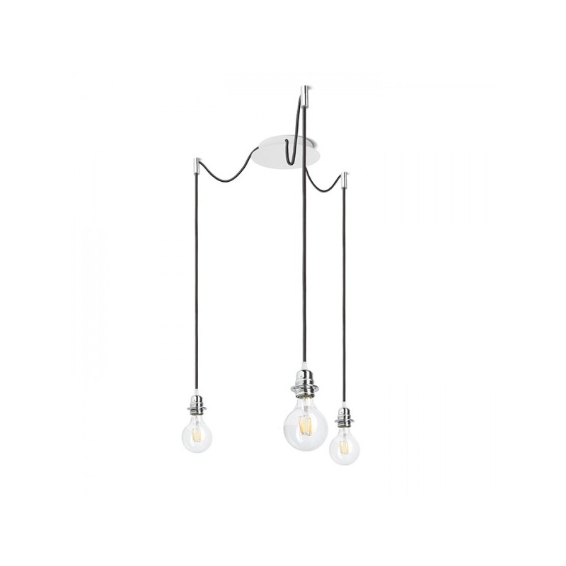 RENDL KOMBIX 3 závesná sada BZ+ČK+CHO   230V E27 3x28W R11779