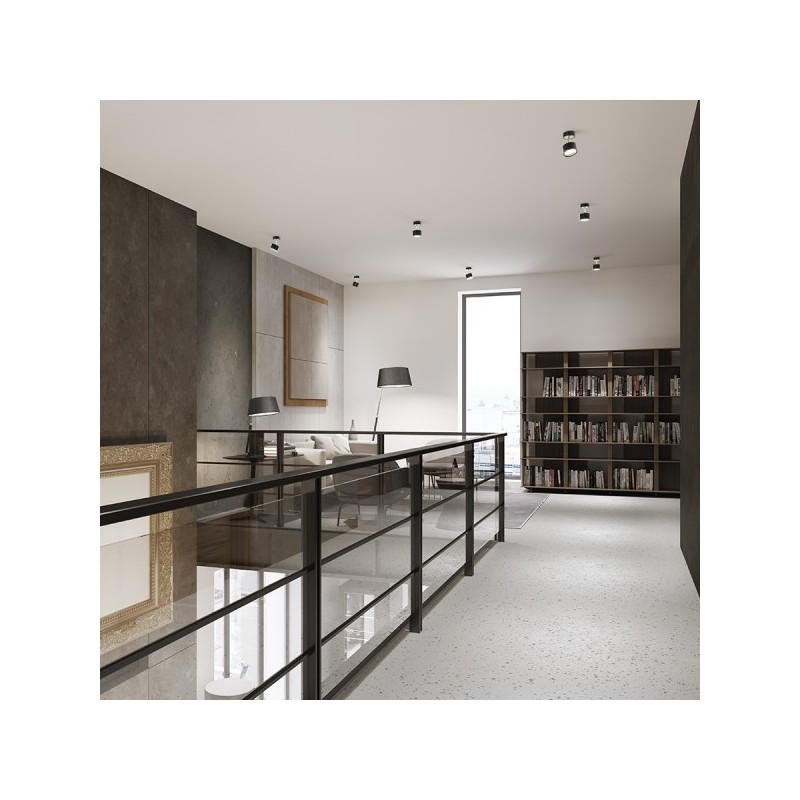 RENDL PIXIE náklopná čierna chróm 230V LED GX53 7W R11773