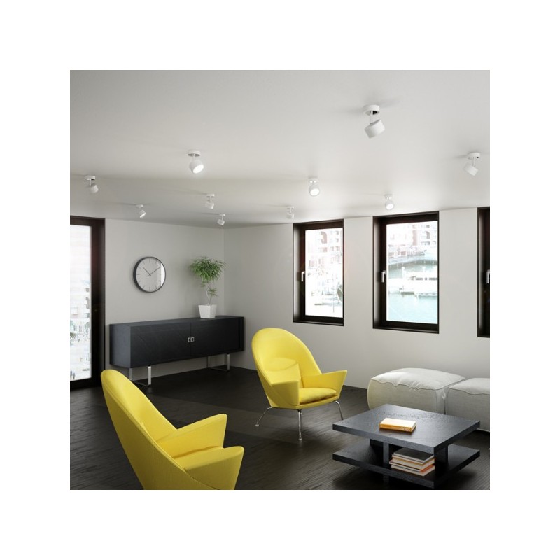 RENDL PIXIE náklopná biela chróm 230V LED GX53 7W R11772