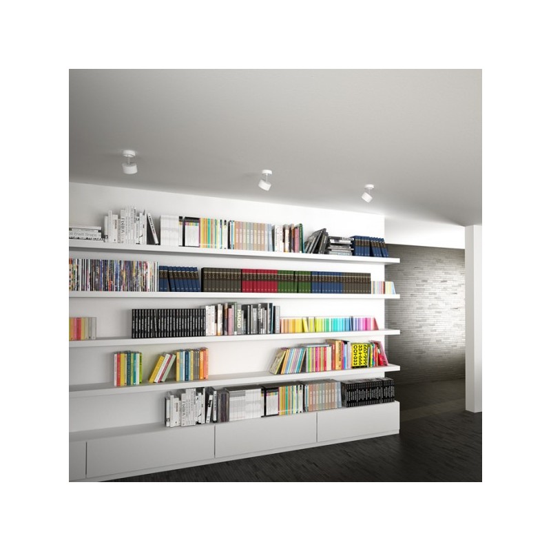 RENDL PIXIE náklopná biela chróm 230V LED GX53 7W R11772