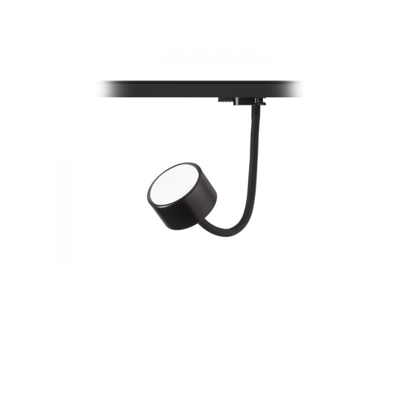 RENDL PIXIE na husom krku pre trojokruh. lištu čierna  230V LED GX53 7W R11769