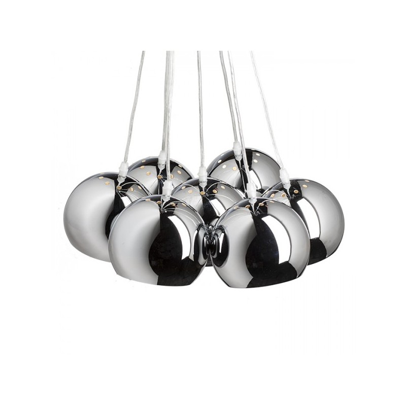 RENDL ASTROMET VII závesná  chróm 230V E27 7x42W R11761