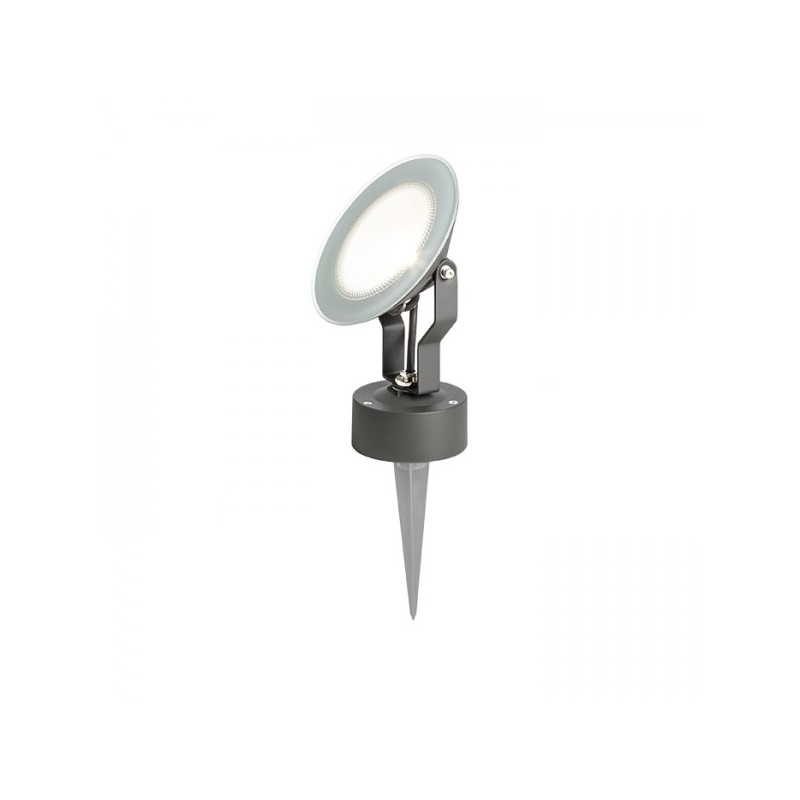 RENDL FOX vonkajší reflektor antracitová  230V LED 9W 120° IP65  3000K R11753