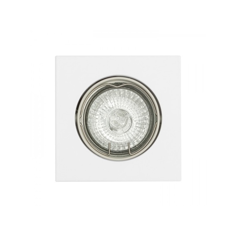 RENDL TOPIC SQ náklopná matná biela  230V GU10 50W R11745