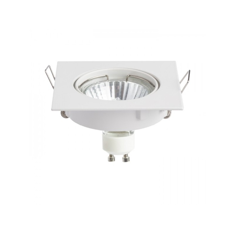 RENDL TOPIC SQ náklopná matná biela  230V GU10 50W R11745