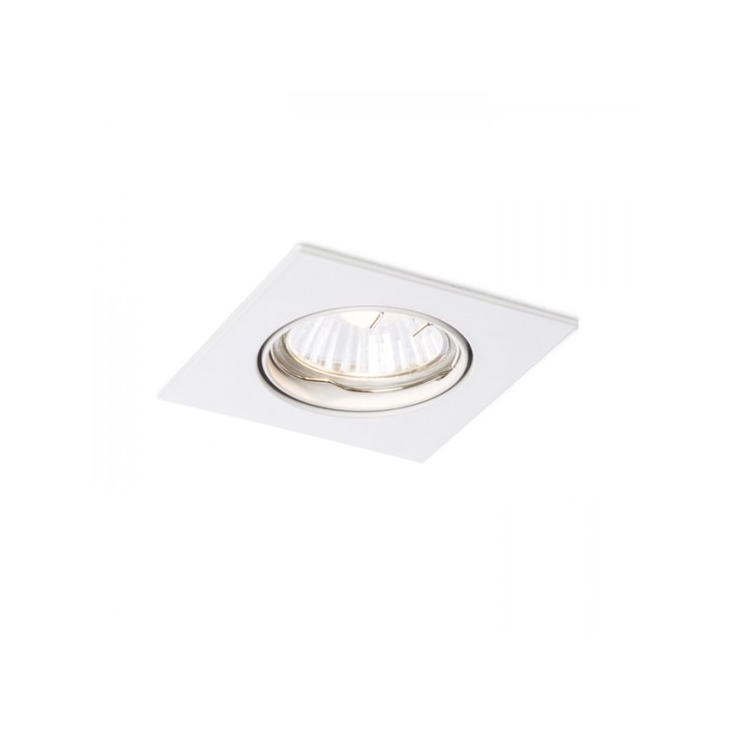 RENDL TOPIC SQ náklopná matná biela  230V GU10 50W R11745