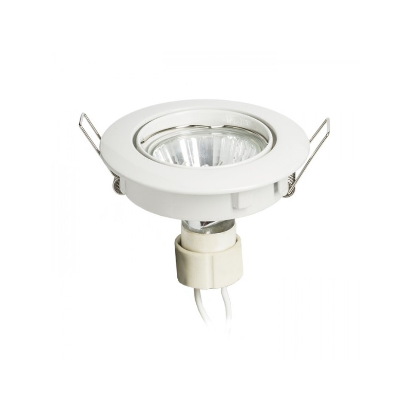 RENDL TOPIC R náklopná matná biela  230V GU10 50W R11743