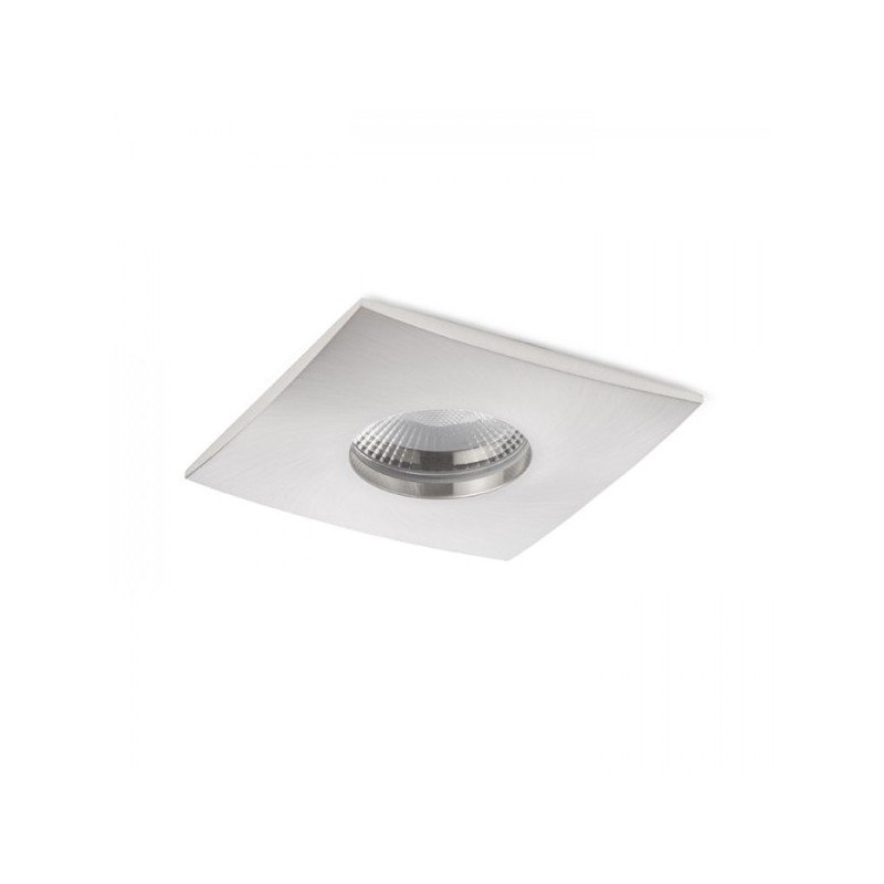 RENDL zápustné svietidlo WATERBOY SQ matný nikel 230V LED 10W 40° IP65 3000K R11729