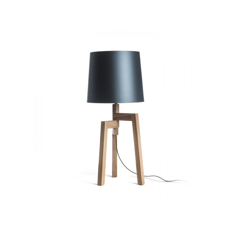 RENDL CONNY 35/30 stojanové tienidlo  Monaco petrolejová/strieborné PVC  max. 23W R11581