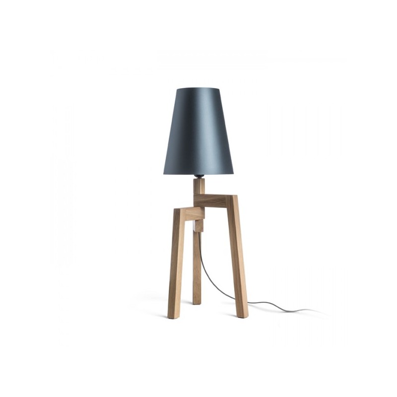 RENDL CONNY 25/30 stolné tienidlo  Monaco petrolejová/strieborné PVC  max. 23W R11580