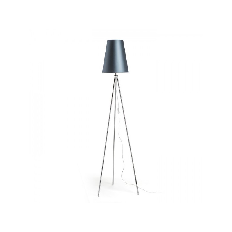RENDL CONNY 25/30 stolné tienidlo  Monaco petrolejová/strieborné PVC  max. 23W R11580