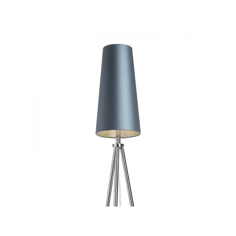 RENDL CONNY 15/30 stolné tienidlo  Monaco petrolejová/strieborné PVC  max. 23W R11579