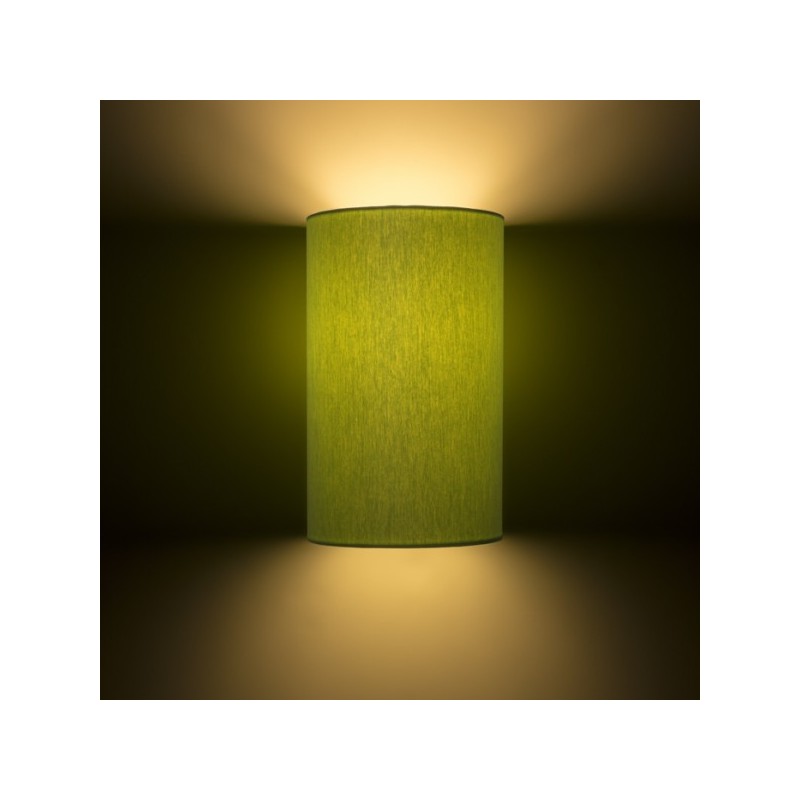 RENDL RON W 15/25 nástenná  Chintz limetková/biele PVC 230V E27 28W R11567