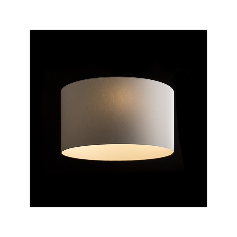 RENDL RON 55/30 tienidlo  Chintz svetlo sivá/biele PVC  max. 23W R11556
