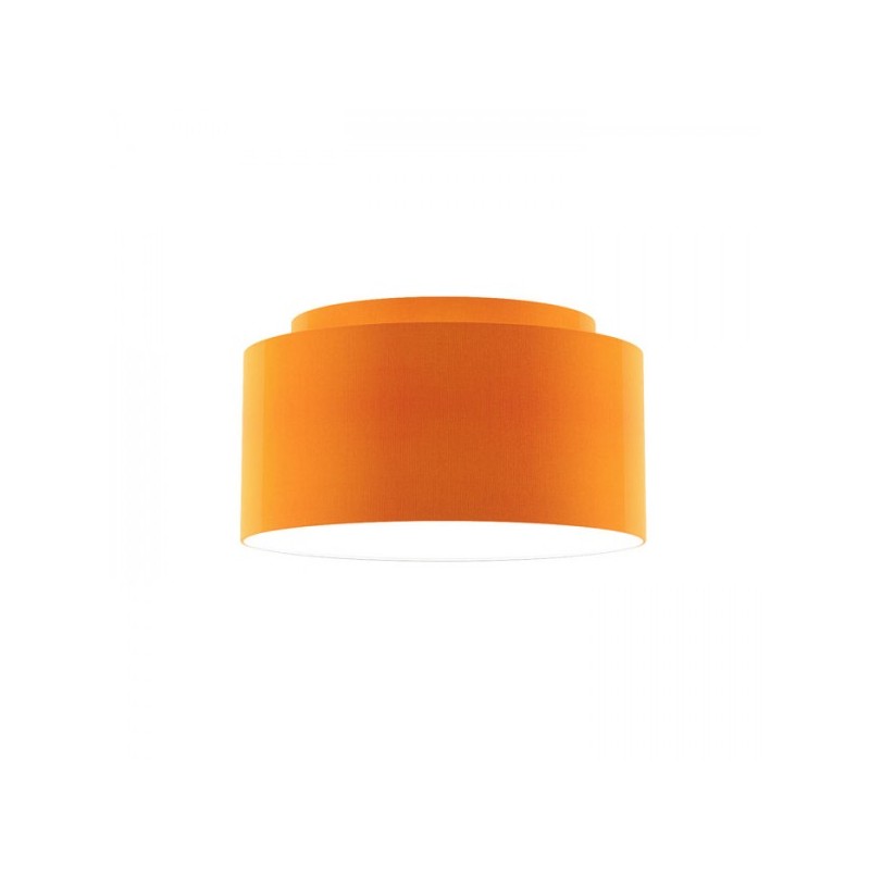 RENDL DOUBLE 55/30 tienidlo  Chintz oranžová/biele PVC  max. 23W R11516
