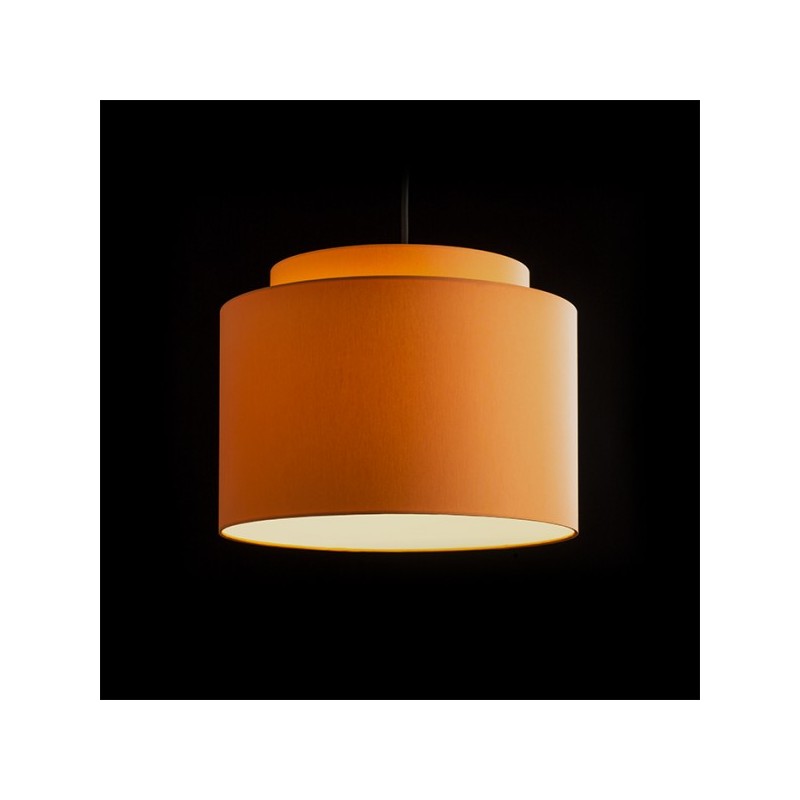 RENDL DOUBLE 40/30 tienidlo  Chintz oranžová/biele PVC  max. 23W R11515