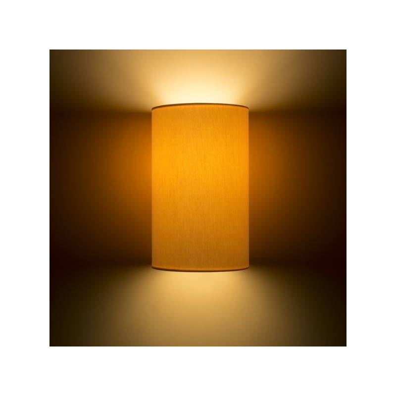 RENDL RON W 15/25 nástenná  Chintz marhuľová/biele PVC 230V E27 28W R11509