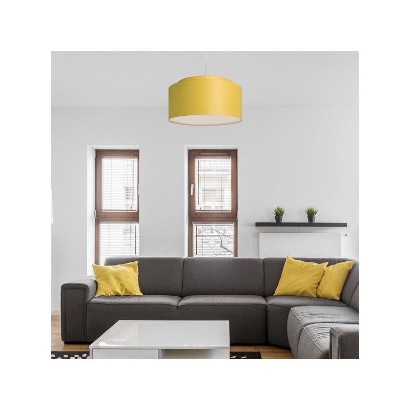 RENDL DOUBLE 55/30 tienidlo  Chintz marhuľová/biele PVC  max. 23W R11508
