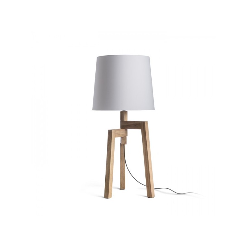 RENDL CONNY 35/30 stojanové tienidlo  Polycotton biela/biele PVC  max. 23W R11498