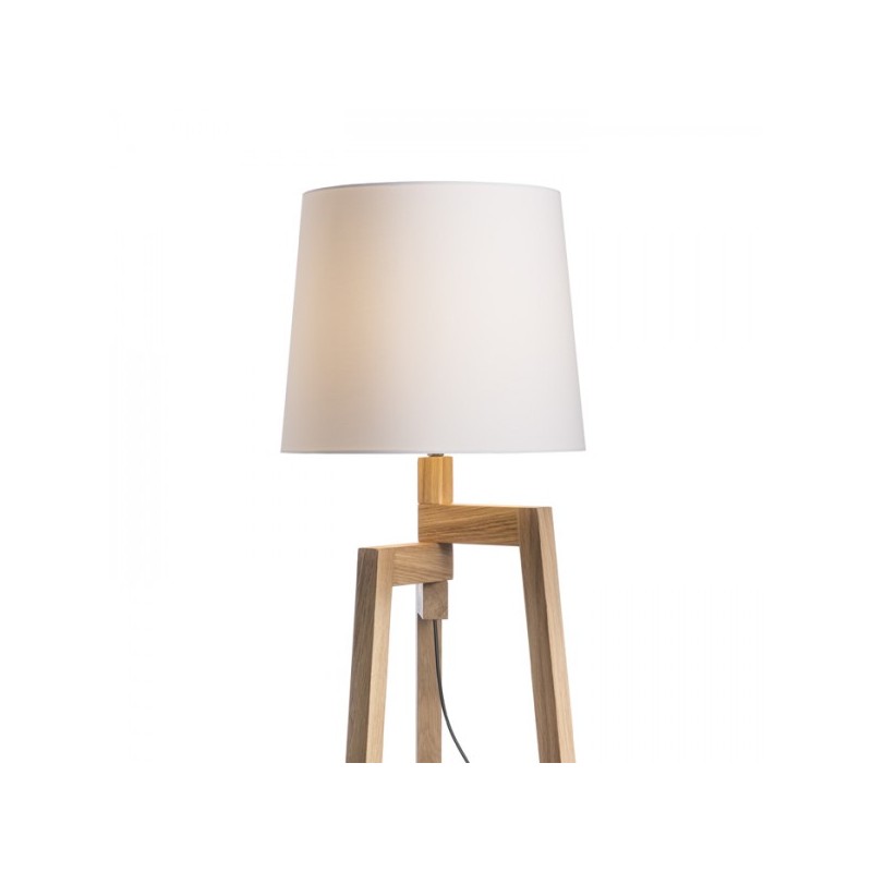 RENDL CONNY 35/30 stojanové tienidlo  Polycotton biela/biele PVC  max. 23W R11498
