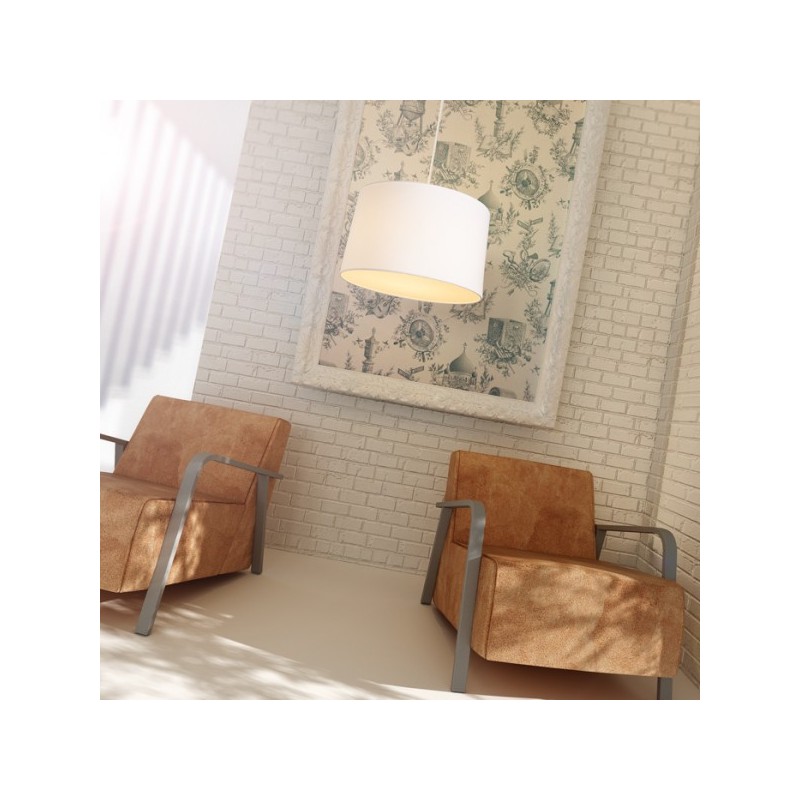 RENDL ASPRO 55/30 tienidlo  Polycotton biela/biele PVC  max. 23W R11494