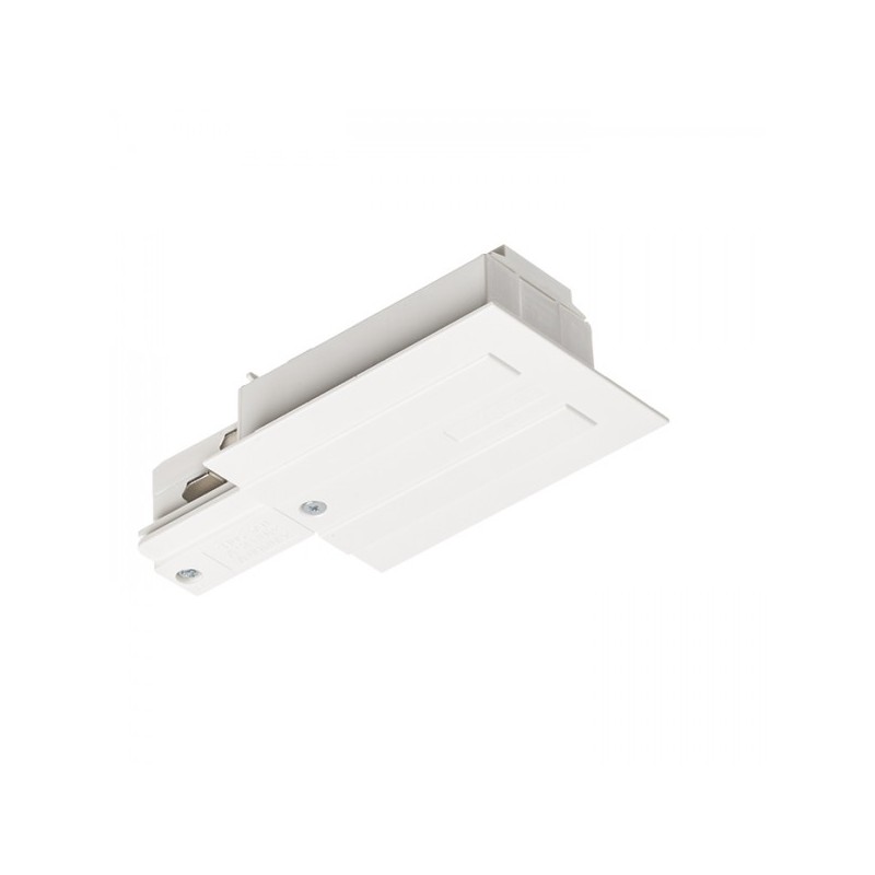 RENDL EUTRAC napájanie pre zápustnú lištu pravá biela  230V  R11341