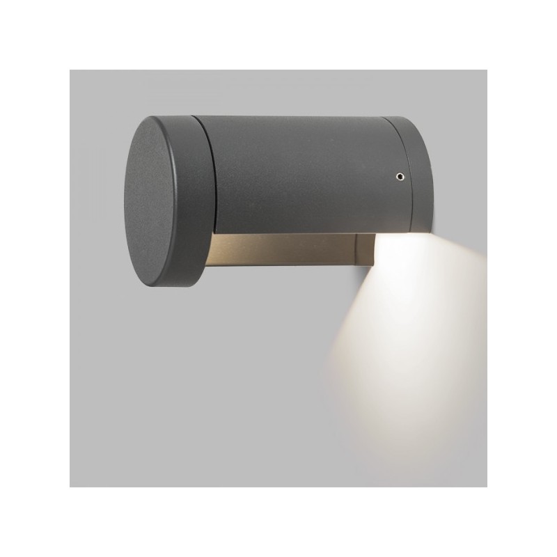 RENDL SONET nástenná antracitová  230V LED 7W IP54  3000K R11170