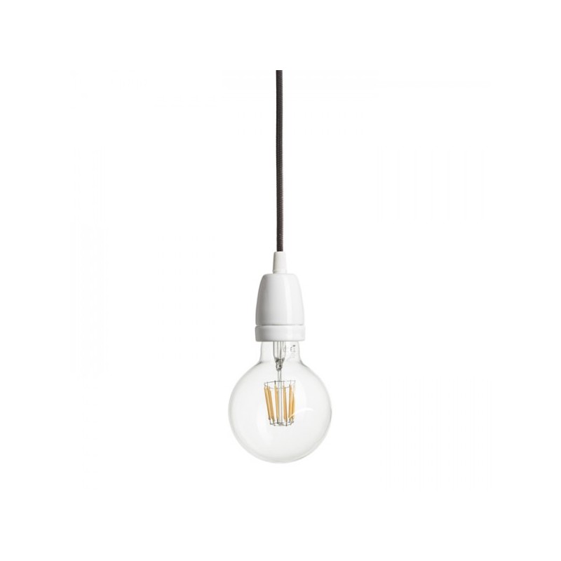 RENDL FABIO závesná sada čierna porcelán 230V E27 42W R10618