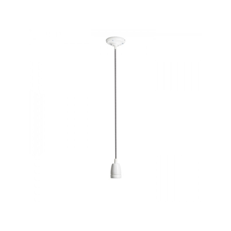 RENDL FABIO závesná sada čierna/biela porcelán 230V E27 42W R10617