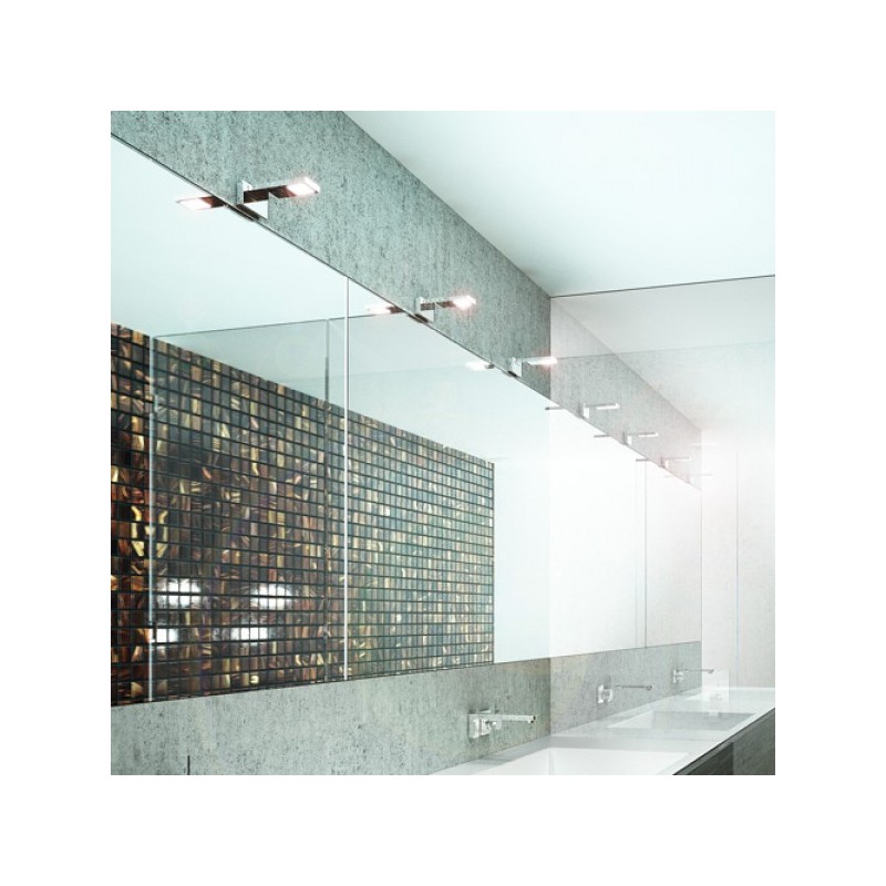 RENDL PARAGNA nástenná  chróm 230V LED 5.7W IP44  3000K R10612