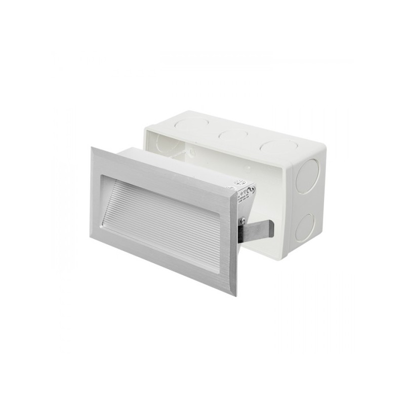 RENDL zápustné svietidlo INTRO L česaný hliník 350mA LED 3W 3000K R10598